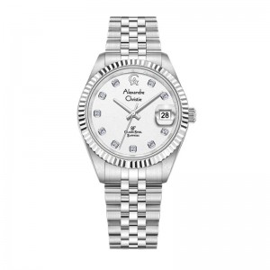 Alexandre Christie AC 5013 Silver White Lady LDBSSSL